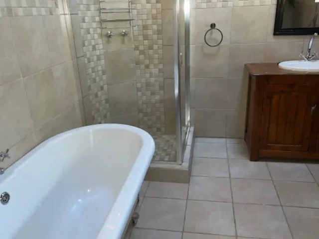 Bathroom cleaning in a Durbanville home