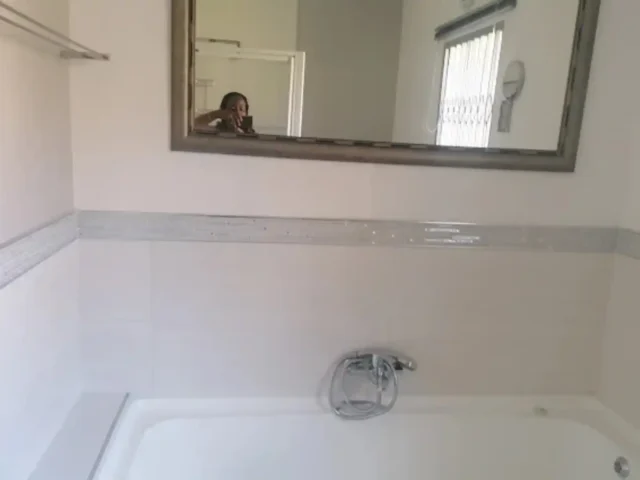 Bathroom surfaces cleaned and refreshed