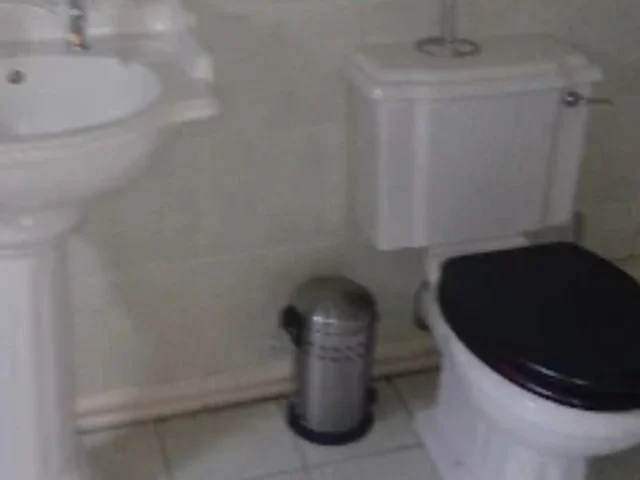 Professionally cleaned bathroom tiles and fittings