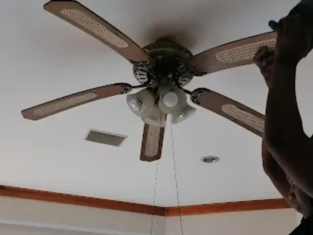 Deep clean in progress, removing built-up dust and grime
