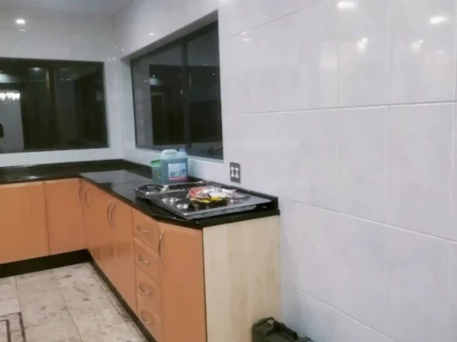 Sparkling kitchen after a professional clean