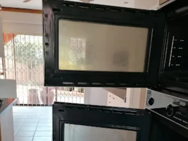 Kitchen countertops cleaned during a deep clean
